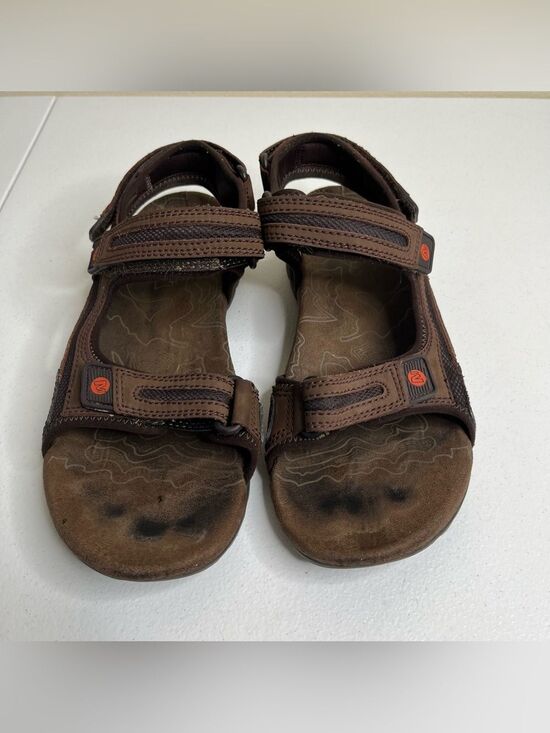 Merrell Sandspur Brown Sport Sandals Men Sz 10 Adjustable Hiking Comfort Outdoor main image 7